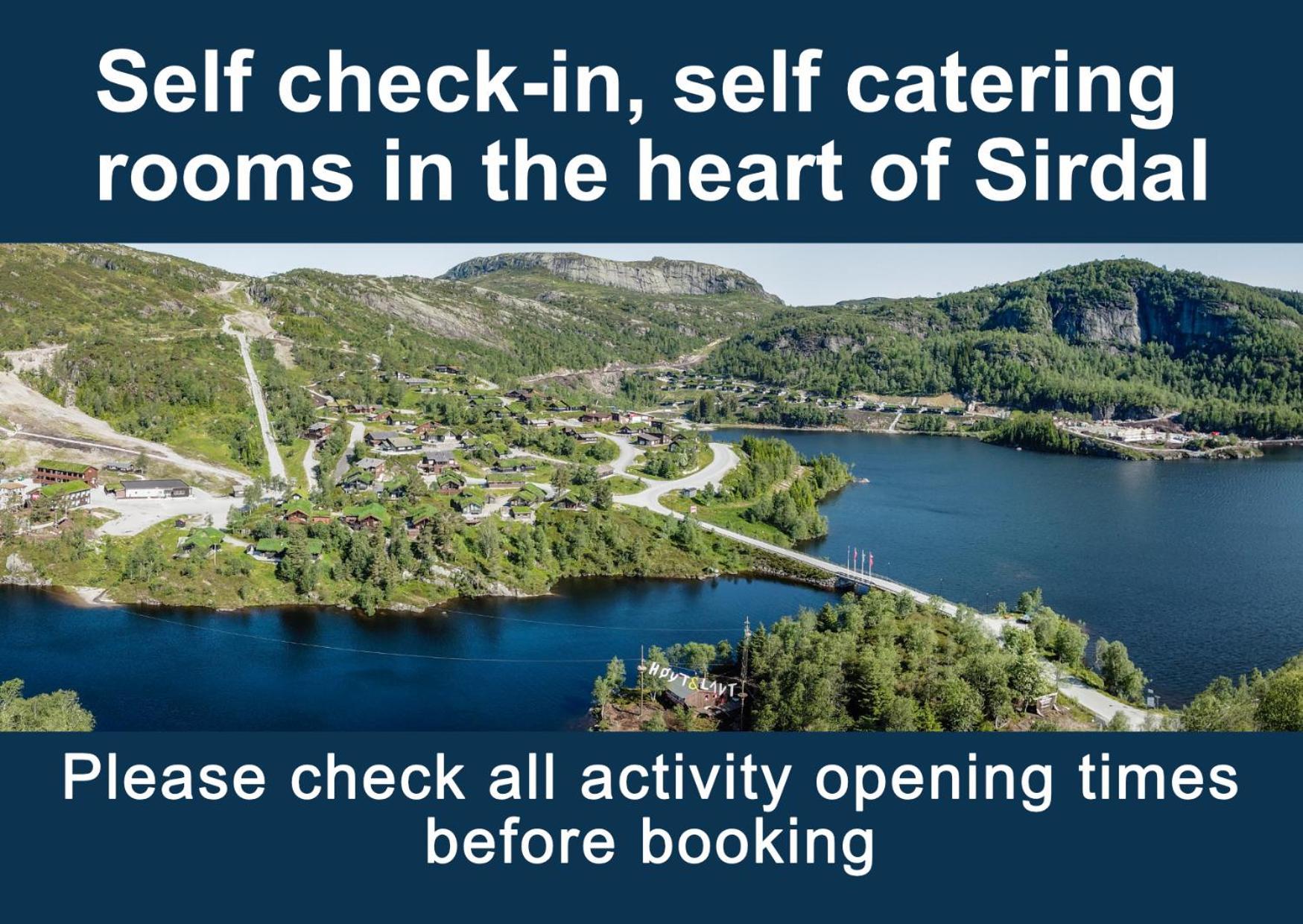 Sirdal Fjellpark Hotel Tjorhom Exterior photo